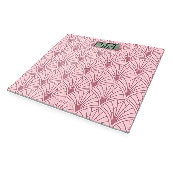 Osobna vaga TERRAILLON ART15194, digitalna 150 kg, staklo, Art Deco Copper Design