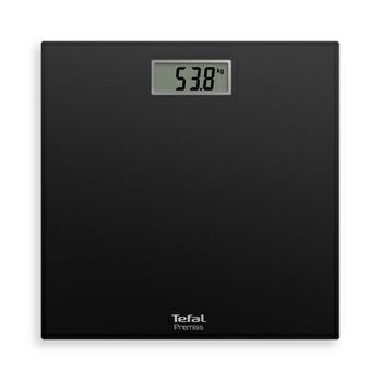 Osobna vaga TEFAL PP1400V0, digitalna, 150 kg, LCD, staklo, crna