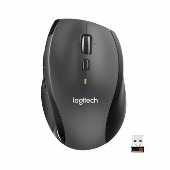 Miš LOGITECH M705, laserski, bežični, Unifying receiver USB, sivi