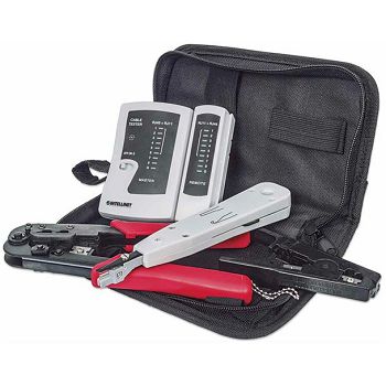 LAN Network Kit, LAN Tester/LSA punch down tool/Crimping Tool...