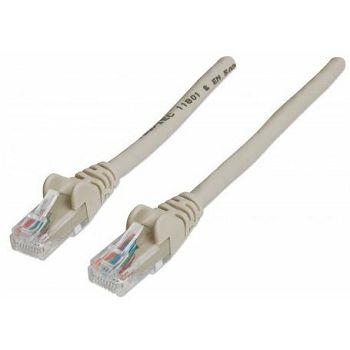 Intellinet prespojni mrežni kabel Cat.5e UTP PVC 1m sivi