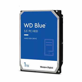 Tvrdi disk 1000 GB WESTERN DIGITAL Blue, WD10EZEX,  SATA3, 64MB cache, 7200 okr./min, 3.5", za desktop