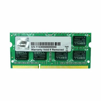 Memorija SO-DIMM PC-12800, 4 GB, G.SKILL F3-12800CL11S-4GBSQ, DDR3 1600 MHz