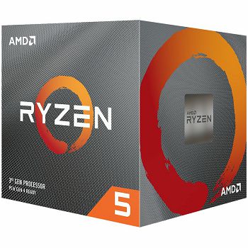 AMD Ryzen 5 6C/12T 3600 (4.2GHz,36MB,65W,AM4) box with Wraith Stealth cooler