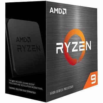 AMD Ryzen 9 12C/24T 5900X (3.7/4.8GHz Max Boost,70MB,105W,AM4) box