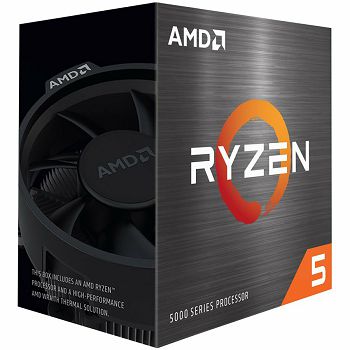 Procesor AMD Ryzen 5 5600X (6C/12T, 3.7/4.6GHz Max Boost,35MB,65W,AM4) with Wraith Stealth