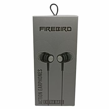 Slušalice FIREBIRD Action Q25, mikrofon, crne