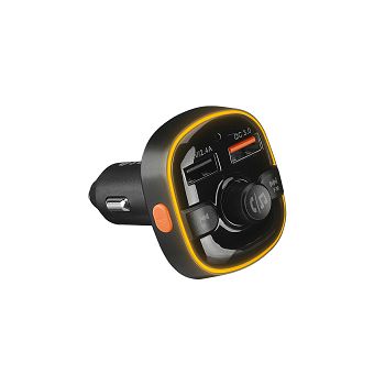 FM transmiter S-LINK SL-BT240, RGB, Bluetooth V5.0, Led Display, Tf, USB Qualcomm QC3.0