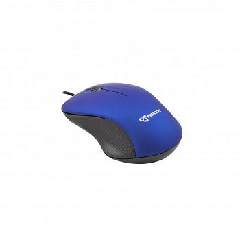 SBOX žičani miš M-958 plavi