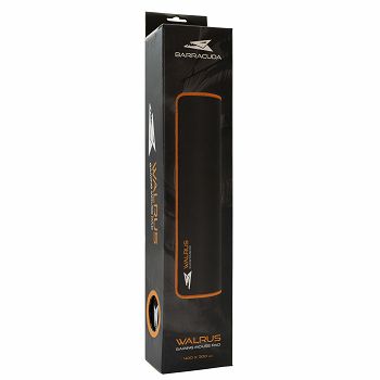 BARACUDA podloga za miša BGMP-021 WALRUS L crno/narančasta 40x30cm