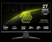 Monitor MSI MAG 275CQF E18 / 27" / WQHD / Rapid VA / 180Hz / 0.5ms (GtG) / curved / black