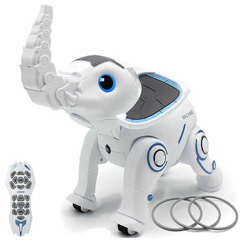 Interaktivni robot 17 Slon, bijeli