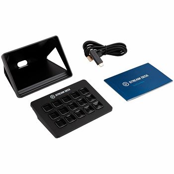 Elgato Stream Deck MK.2, 15 LCD keys, One-touch tactile operation, Elgato Game Capture, OBS, Twitch, Twitter, YouTube, Mixer, Automated alerts, Onscreen Antics w/ GIFs, Automated Plugins, Interchangea