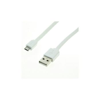 Roline USB2.0 kabel TIP A(M) na Micro B(M), 1.0m, bijeli