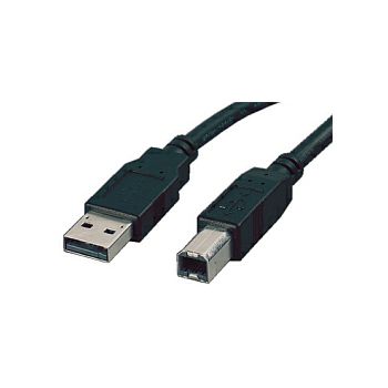 Roline USB2.0 kabel TIP A-B M/M, 1.8m, crni