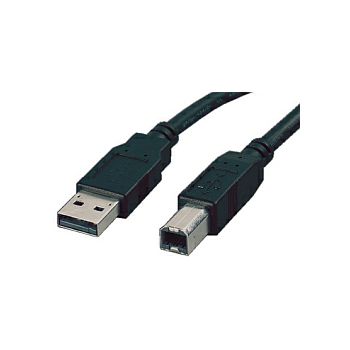 Roline USB2.0 kabel TIP A-B M/M, 4.5m, crni