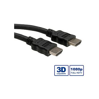 Roline HDMI kabel sa mrežom, HDMI M - HDMI M, 5.0m