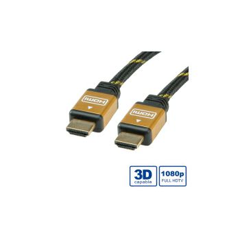 Roline GOLD HDMI kabel, M/M, 20m (pozlaćeni konektori)