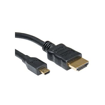 Roline HDMI kabel sa mrežom, TIP A (M) - TIP D (M) (micro), 2.0m