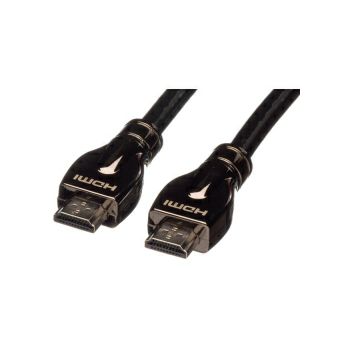 Roline HDMI Ultra HD kabel sa mrežom, M/M, 15m