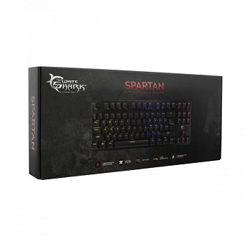 WHITE SHARK gaming mehanička tipkovnica SPARTAN metalna