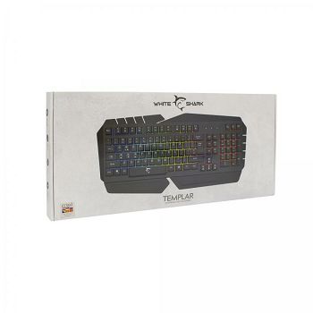 WHITE SHARK gaming tipkovnica GK-2104 TEMPLAR metalna