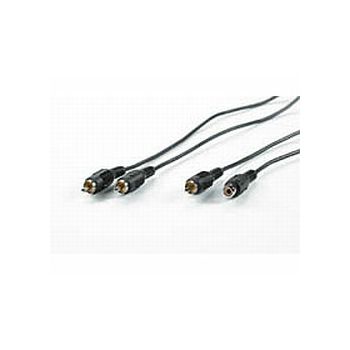 Roline VALUE Chinch kabel, 2×chinch M/M, 5.0m