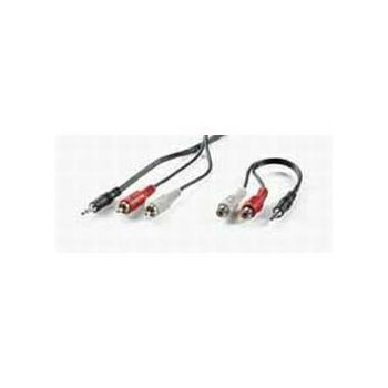 Roline VALUE kabel adapter 3.5mm (M) - 2×chinch (F), 0.2m