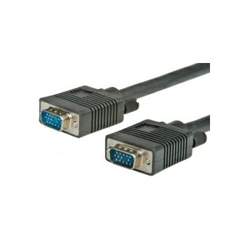 Roline VALUE VGA kabel, HD15 M/M, 15m, crni