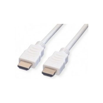 Roline VALUE HDMI kabel, M/M, 1.0m, bijeli