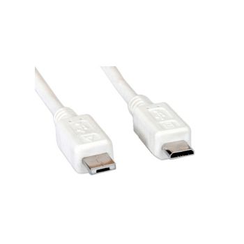 Roline VALUE USB2.0 kabel TIP Micro A(M) na Micro B(M), 1.8m, bijeli