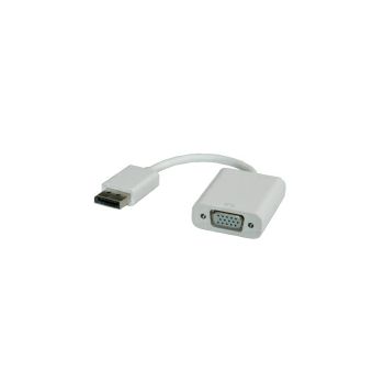 Roline adapter/kabel DisplayPort - VGA, M/F, v1.2, 0.15m