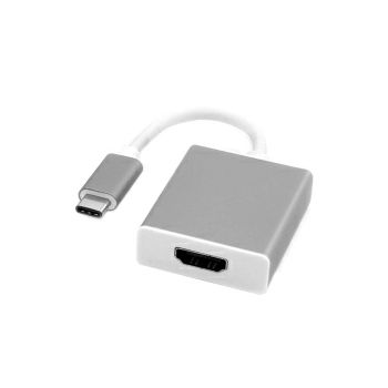 Roline adapter USB-C - HDMI, M/F, 0.1m