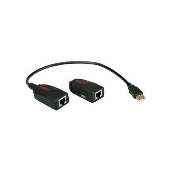 Roline USB2.0 Extender over RJ-45 (do 50m), crni