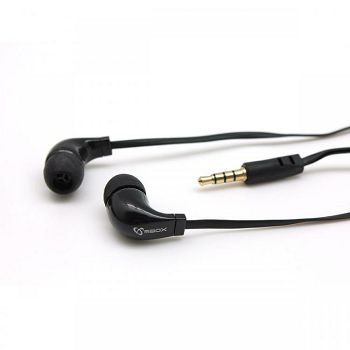 SBOX in-ear slušalice s mikrofonom EP-038 crne