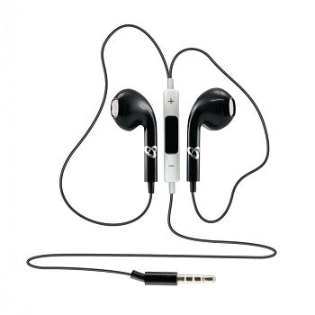 SBOX in-ear slušalice s mikrofonom IEP-204 crne