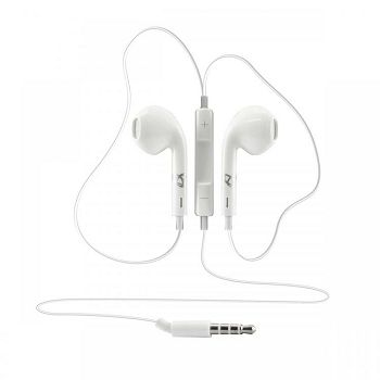 SBOX in-ear slušalice s mikrofonom IEP-204 bijele