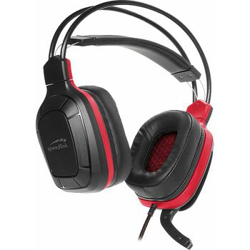 Slušalice SPEEDLINK Draze, PC/PS4/PS5, stereo, crno-crvene