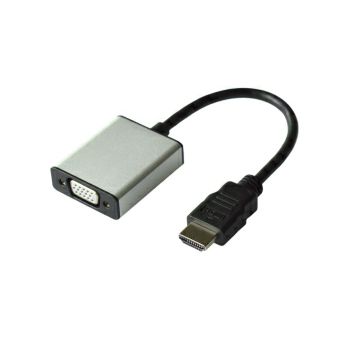 Roline VALUE adapter/kabel HDMI - VGA+Audio, M/F, (Stereo), 0.15m