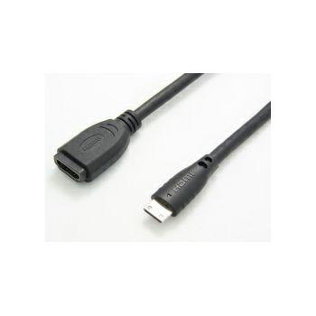 Roline VALUE adapter/kabel HDMI - Mini HDMI, F/M, 0.15m