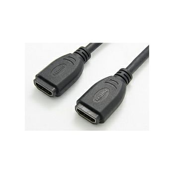 Roline VALUE adapter/kabel HDMI - HDMI, F/F, 0.2m