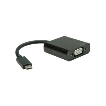 Roline VALUE adapter USB-C - VGA, M/F, 0.15m