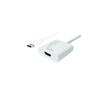 Roline VALUE adapter USB-C - HDMI, M/F, 0.1m