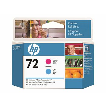 HP 72 Printhead magenta and cyan Vivera