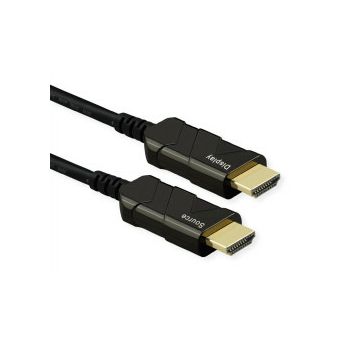 Roline HDMI 8K Ultra HD aktivni, optički kabel (AOC), M/M, 50 m