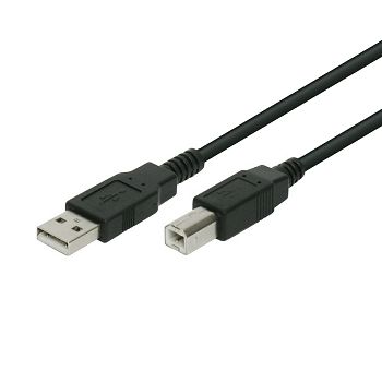 BIT FORCE kabel USB A-USB B M/M 2m, printer kabel