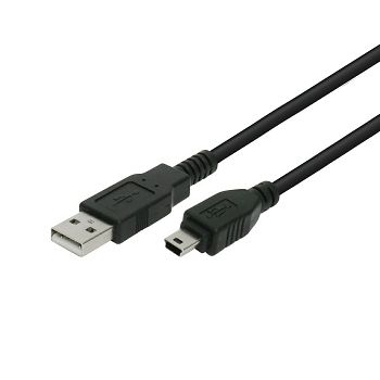 BIT FORCE kabel USB A-MINI USB M/M 2m