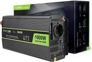 Green Cell strujni inverter 12V na 230V, 1000W/2000W Pure Sine Wave (INV09)