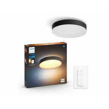 Pametna LED svjetiljka PHILIPS Hue Enrave L, stropna, crna