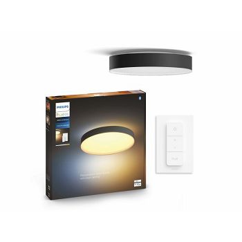 Pametna LED svjetiljka PHILIPS Hue Enrave XL, stropna, crna